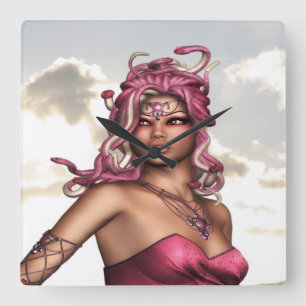 Gorgon Square Wall Clock