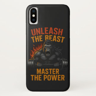 Gorilla Alpha Strength Power – Fitness Muscle Gift Case-Mate iPhone Case