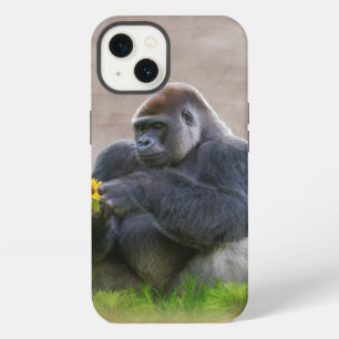Gorilla and Yellow Daisy iPhone 13 Case
