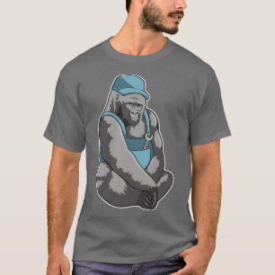 Gorilla As Craftsman With Wrench  T-Shirt