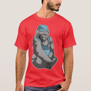 Gorilla As Craftsman With Wrench  T-Shirt
