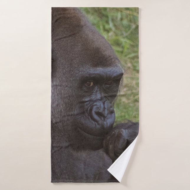 Gorilla Bath Towel (Bath Towel)