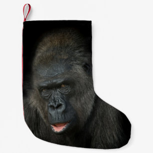 Gorilla Biddy Christmas Stocking