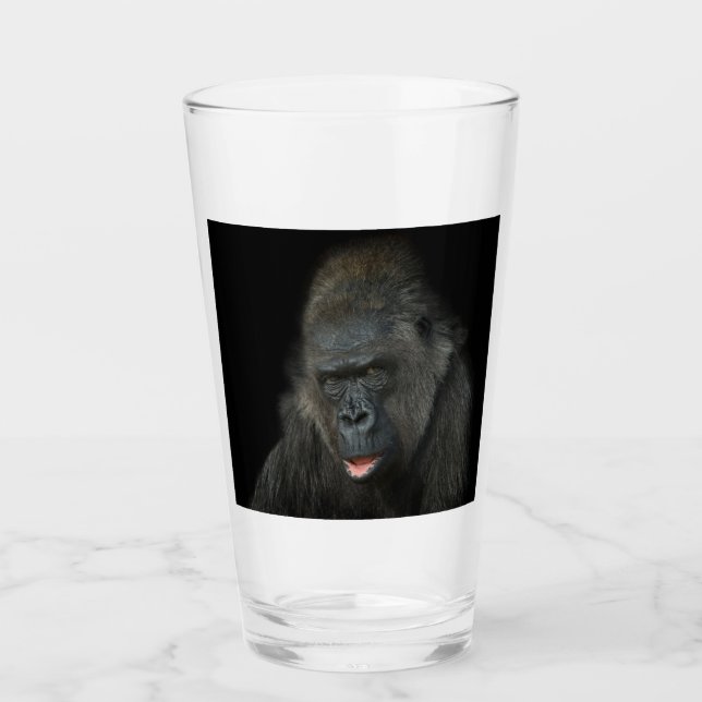 Gorilla Biddy Glass (Front)