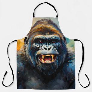  Gorilla big Smile  Apron