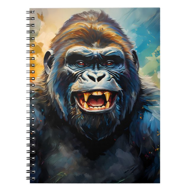  Gorilla big Smile  Notebook (Front)