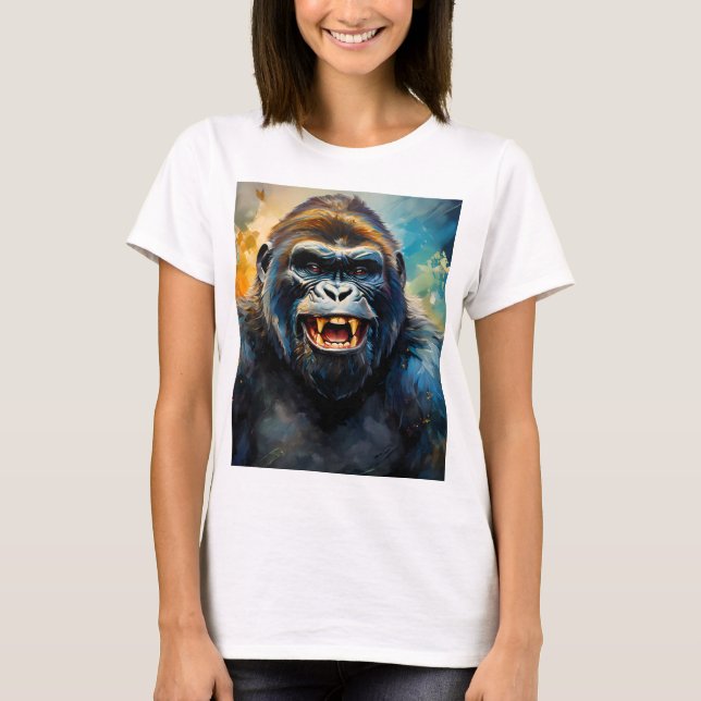  Gorilla big Smile  T-Shirt (Front)