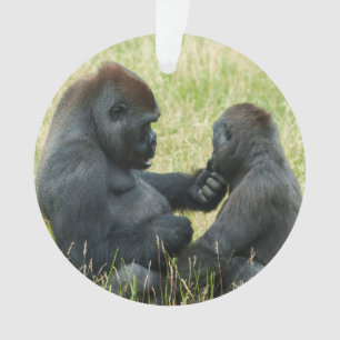 Gorilla Brother's Forever Ornament