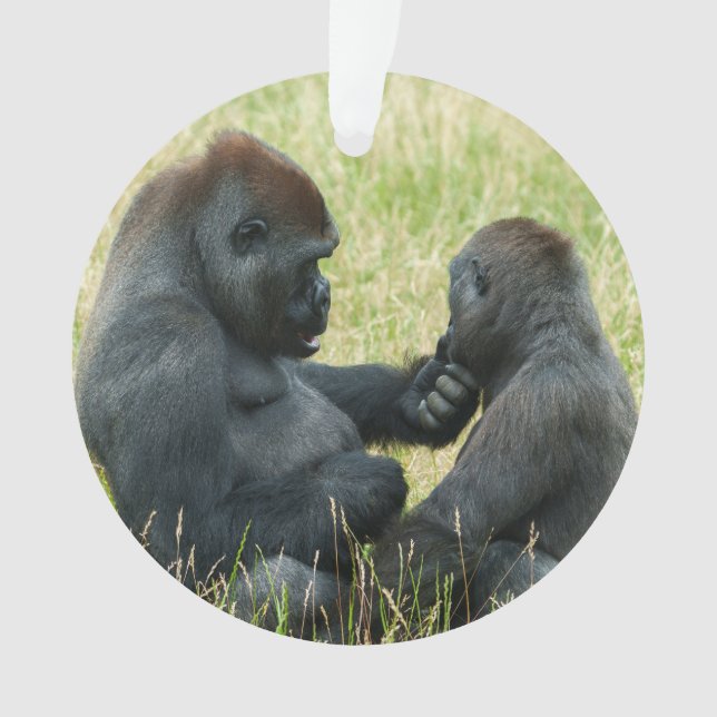 Gorilla Brother's Forever Ornament (Front)