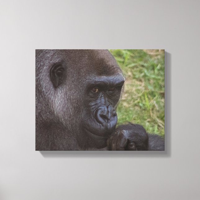 Gorilla Canvas Print (Front)