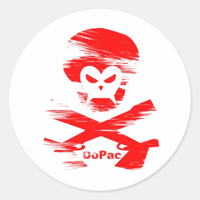 Gorilla Classic Round Sticker (Front)