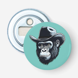 Gorilla Cowboy Bottle Opener