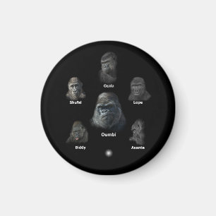 Gorilla Family Magnet
