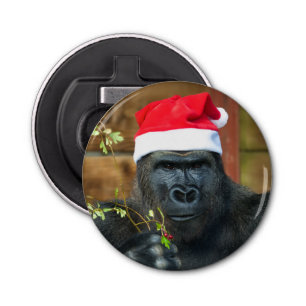 Gorilla Festive Cheer Unleashed Bottle Opener