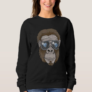 Gorilla Gang Amc Gme Diamond Hands Ape Meme Supers Sweatshirt