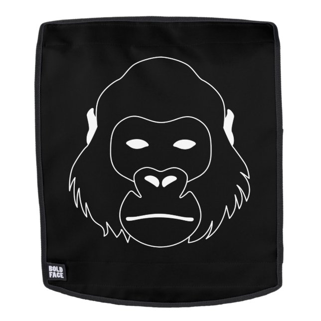 Gorilla Gaze Backpack (Removable Face)
