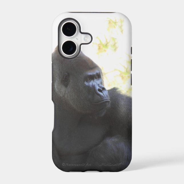 Gorilla Gaze iPhone5 Case (Back)