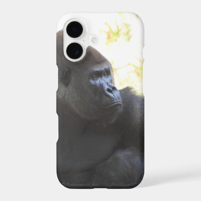 Gorilla Gaze iPhone 7 Case (Back)
