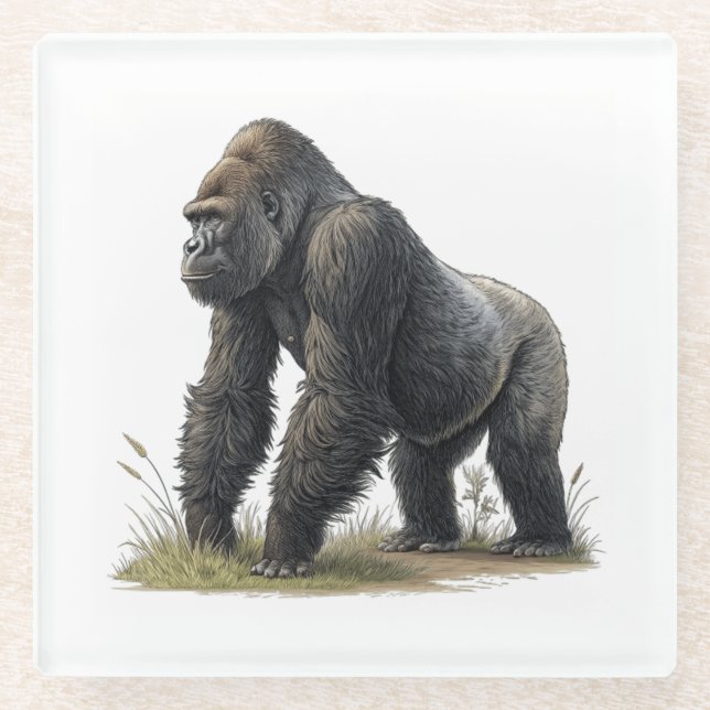 Gorilla Glass Coaster (Front)
