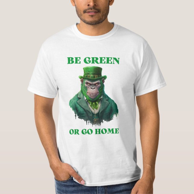 Gorilla Green  T-Shirt (Front)