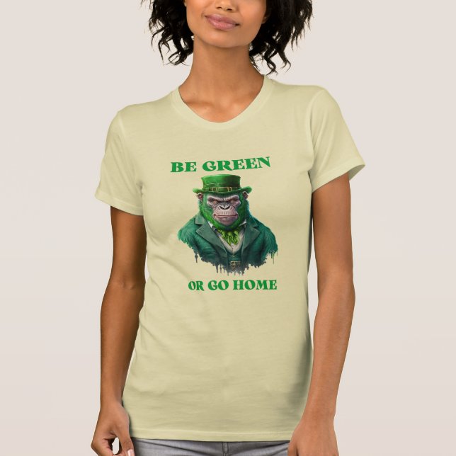 Gorilla Green    T-Shirt (Front)