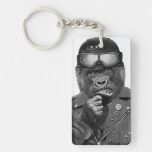 Gorilla Guy Key Ring