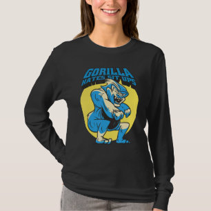 Gorilla Hates Sit Ups T-Shirt