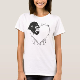Gorilla Heartbeat T-Shirt