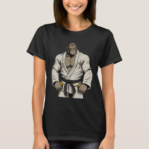 Gorilla In Keikogi - Japanese Karateka T-Shirt