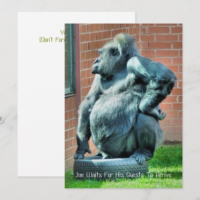 GORILLA Invitation (Front/Back)