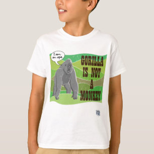 Gorilla is not a monkey T-Shirt