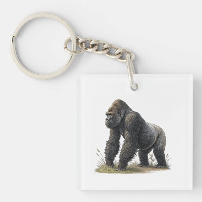 Gorilla Key Ring (Front)