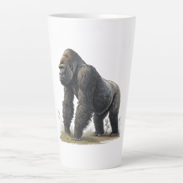 Gorilla Latte Mug (Front)
