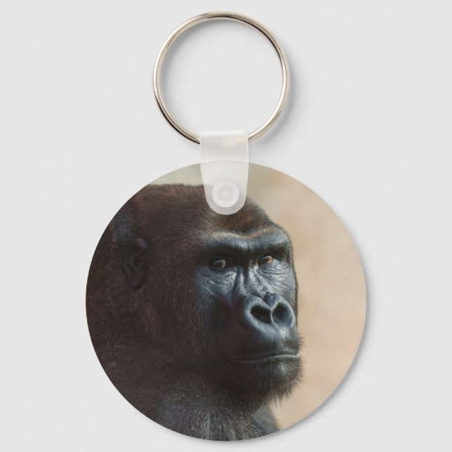 Gorilla Lope Close-up Key Ring (Front)