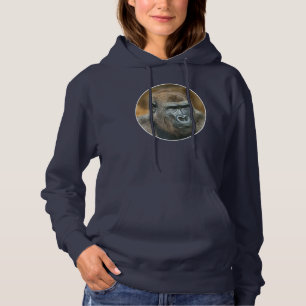 Gorilla Lope (Round Design) Hoodie