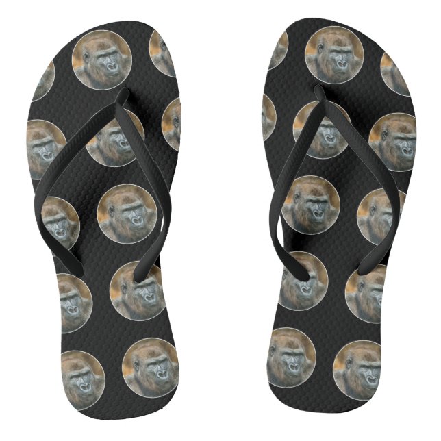 Gorilla Lope (Round Design) Jandals (Footbed)