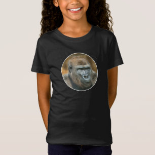 Gorilla Lope (Round Design) T-Shirt
