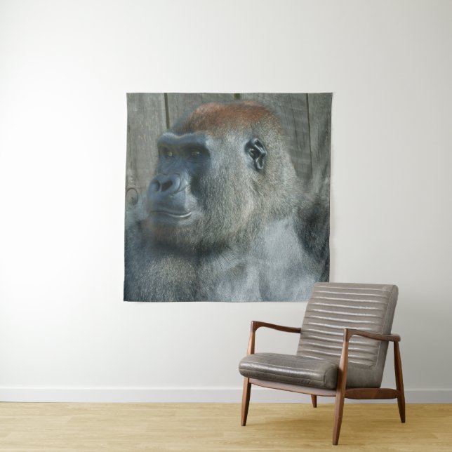 Gorilla Lope Tapestry (In Situ)