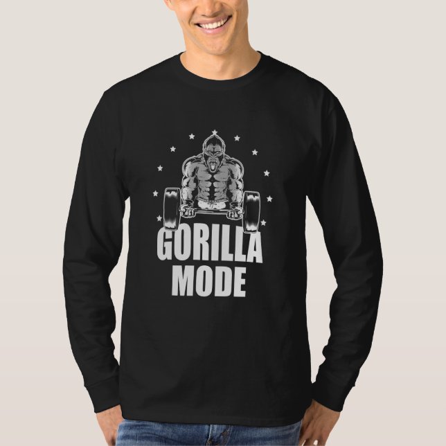 Gorilla Mode Monkey Whisperer Animal Zookeeper T-Shirt (Front)