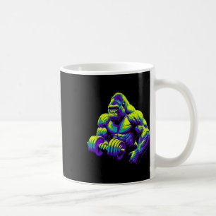 Gorilla Monkey Gym Wear Bodybuilding Workout Motiv Coffee Mug