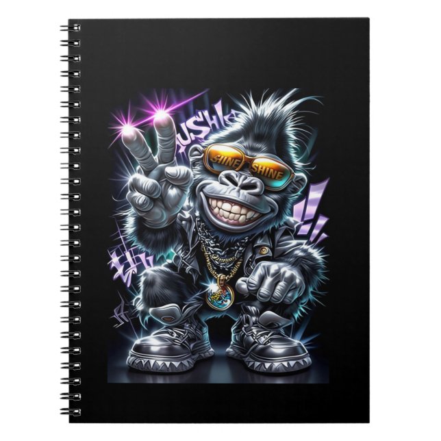 gorilla peace notebook (Front)