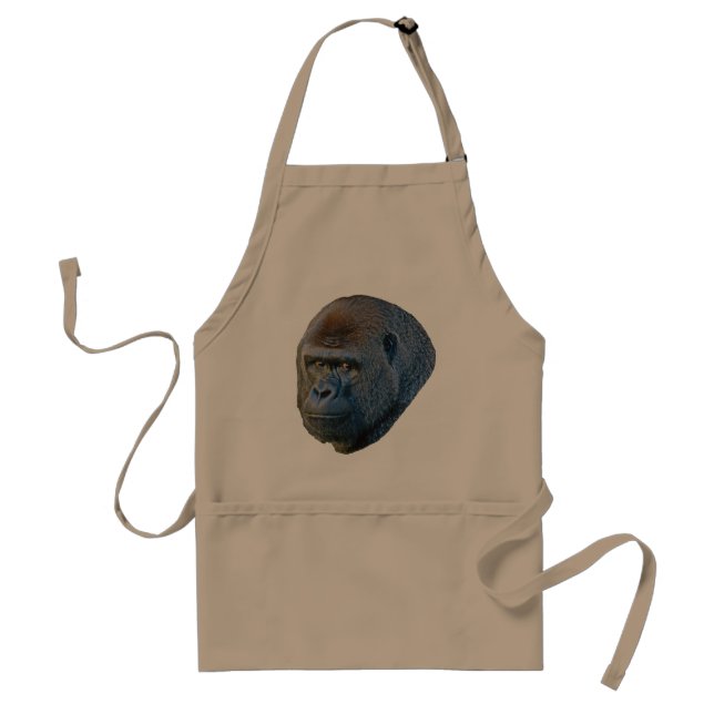 Gorilla Picture Standard Apron (Front)