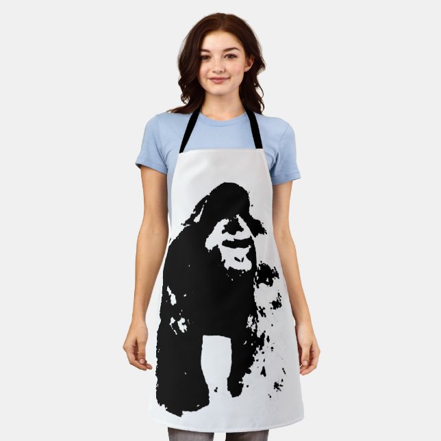 Gorilla Pop Art Apron (Worn)