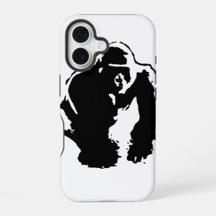 Gorilla Pop Art iPhone 16 Case
