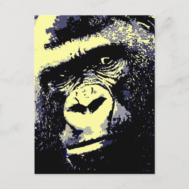 Gorilla Postcard (Front)