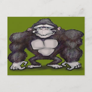 Gorilla Postcard