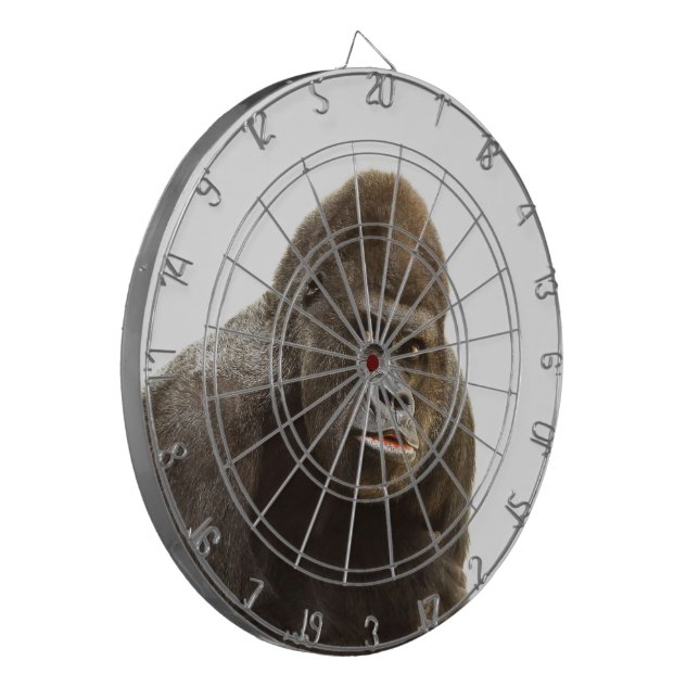 Gorilla Pout Dartboard (Front Left)