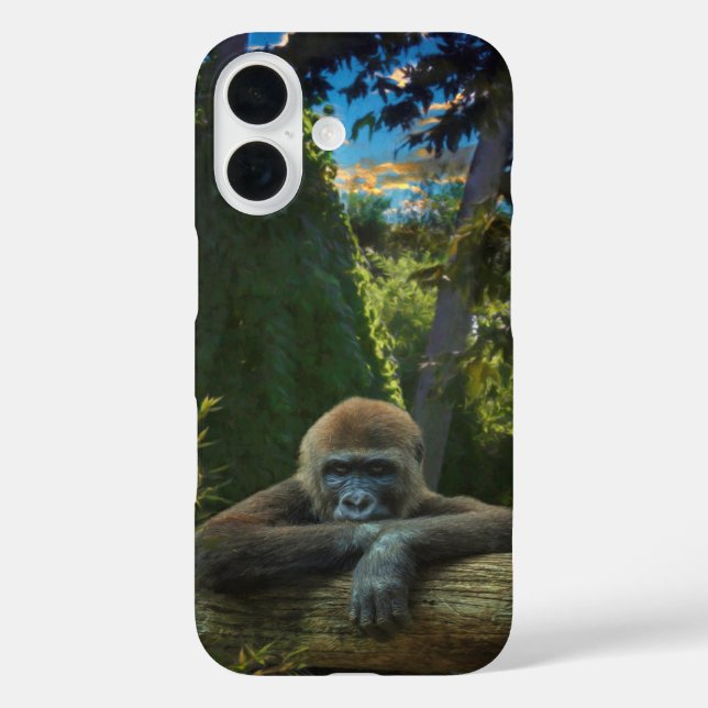 GORILLA  “SAVE OUR SPECIES” Case-Mate iPhone CASE (Back)