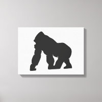 Gorilla silhouette
