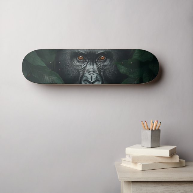 Gorilla Skateboard (Wall Art (Horz))